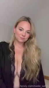 Hey there good morning fyp milf boobs tits robe lingerie doubleds dds