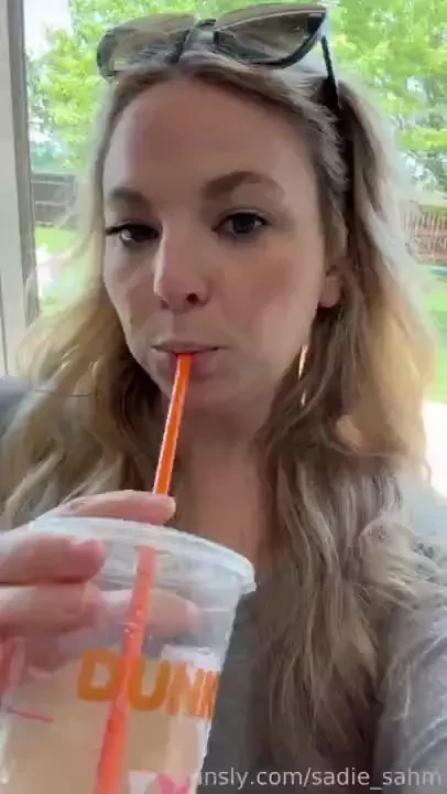 What do you like to drink in the morning i love sucking on my ice 