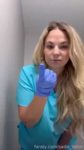 Nurse sadie needs to check something cum here babe fyp milf sex