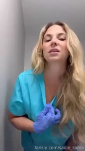 Who can help me perform a chest exam fyp milf blonde curvy nurse