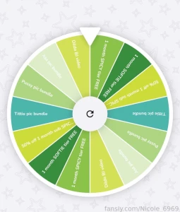 Spin the wheel is back sale 3 spins for 25 let s have some fun every