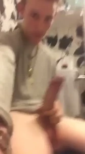 Playing with my huge cock p