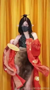 Pingping too busy cosplay part 1