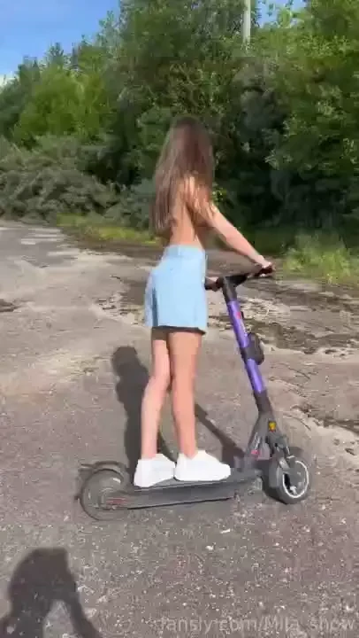 When you re adventurous boobs topless outside 