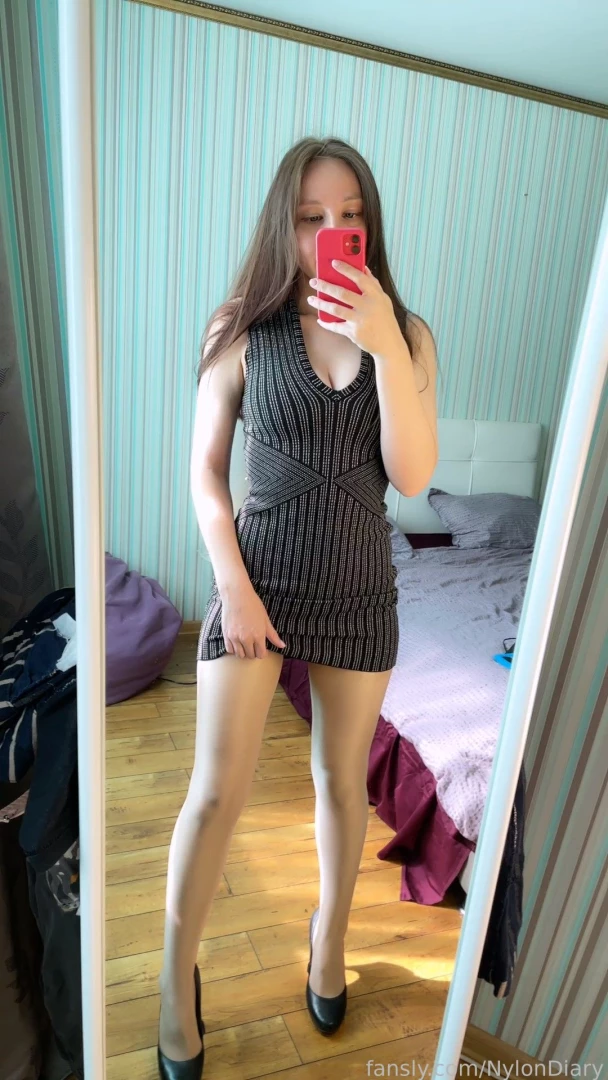 Shiny crotchless tights mood my pussy is like selfie fyp pantyhose 