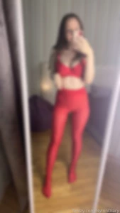 Turned red tights pantyhose fyp boobs nylons spandex selfie legs