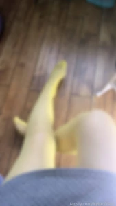 Hey feet legs fans what do you think of colored nylons pantyhose fyp