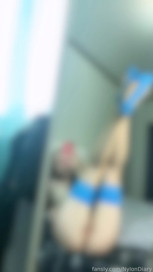 Is this skirt looks good with these stockings selfie stockings nylon part 1 