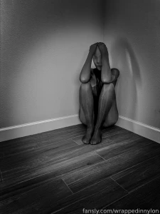Encasement pantyhose nylons blackandwhite hosiery part 1