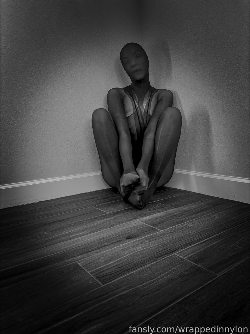 Encasement pantyhose nylons blackandwhite hosiery part 5 