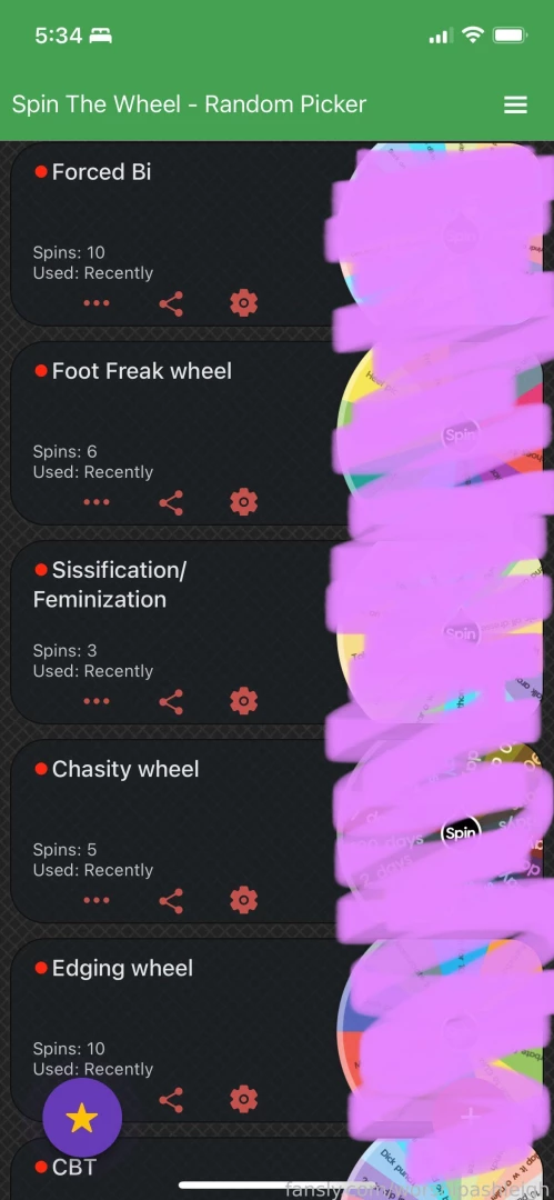Wheels spins available so many to choose from 