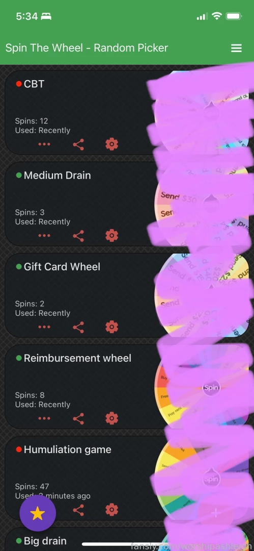 Wheels spins available so many to choose from part 1 