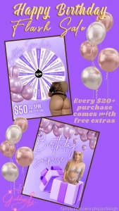 Birthday giveaway i m extending my birthday giveaway thru this weekend