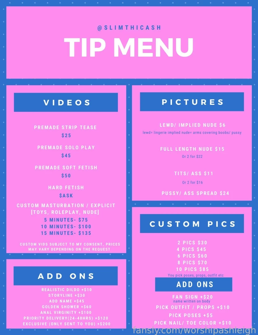 New tip menu part 8 