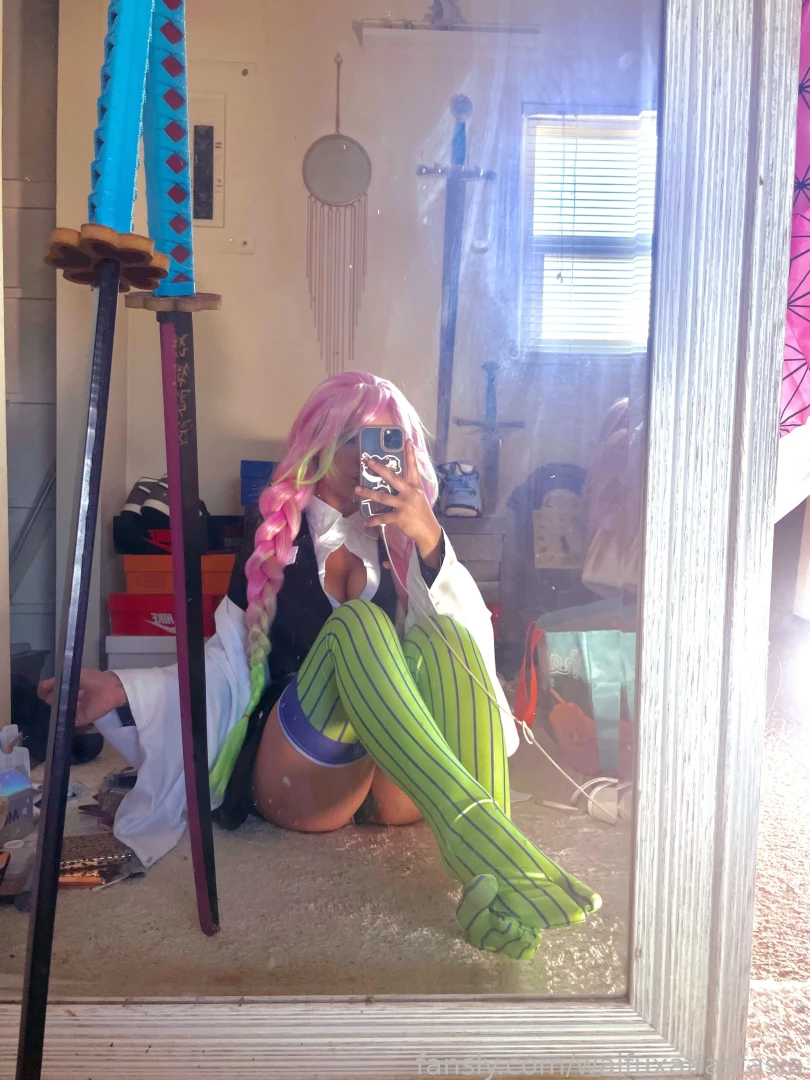 Anyone like demon slayer cosplay cute kawaii anime nsfw boobs pussy part 2 