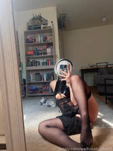 2b cosplay cute kawaii anime nsfw boobs fyp nude 2b kink egirl fetish part 1