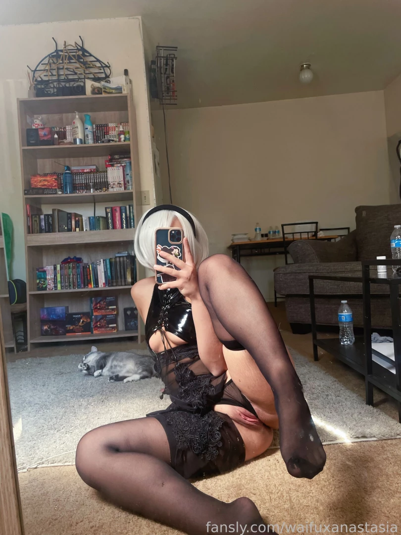 2b cosplay cute kawaii anime nsfw boobs fyp nude 2b kink egirl fetish 