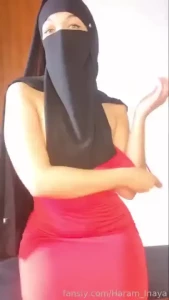 Oiled up titty massage tease in everyones favourite red dress who