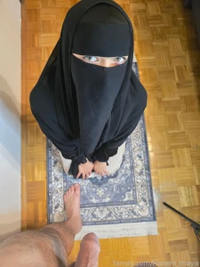 Eid mubarak sending a special eid video later hijabi hijab niqab