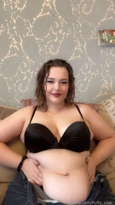 I actually love my doubled over tummy part 7