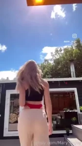 Enjoying the summer days fyp thin young outdoors outside public cute