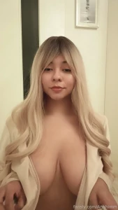 I want to be your girl anahimm young fyp petite ass asian pussy blonde