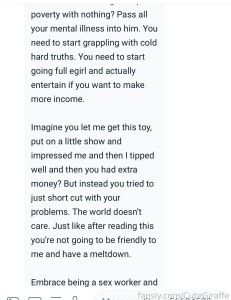 Who the hell talks to people like this i actually haven t received a part 1