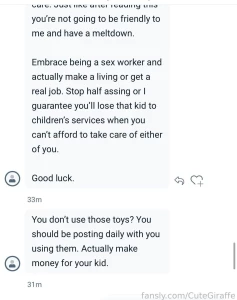 Who the hell talks to people like this i actually haven t received a part 2