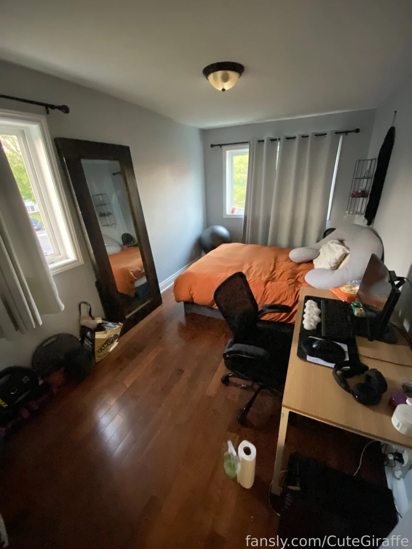 I got my new room set up today my old room is going to be for the 