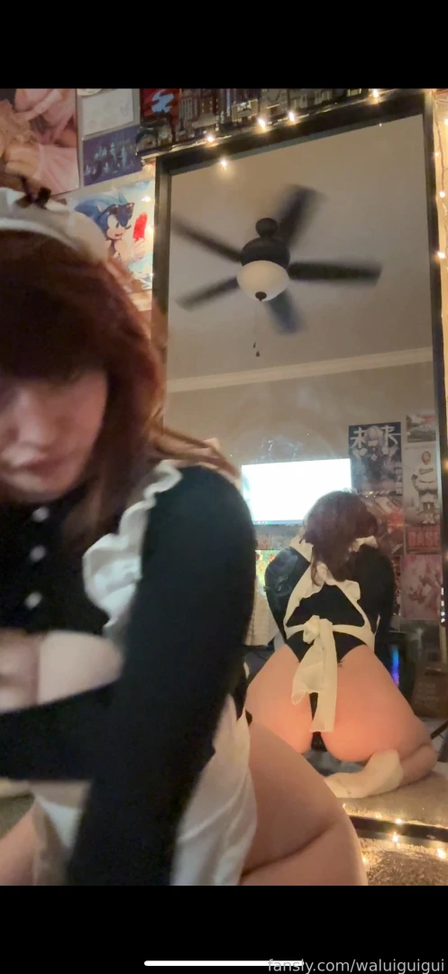 I loveee this maid outfit bigboobs bigtits sexy body fyp kinky hot part 2 