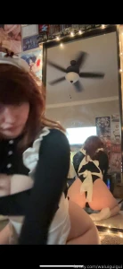 I loveee this maid outfit bigboobs bigtits sexy body fyp kinky hot part 2