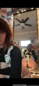 I loveee this maid outfit bigboobs bigtits sexy body fyp kinky hot part 3