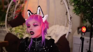 Fyp foryou ass booty egirl vibrator goth lips video mistress latex part 12