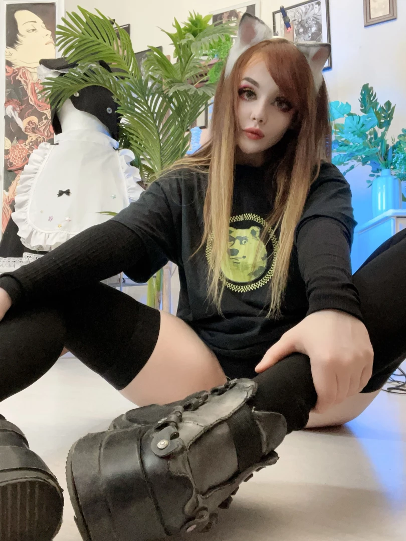 Date with me fyp foryou ass booty panties legs tattoo longhair neko part 7 