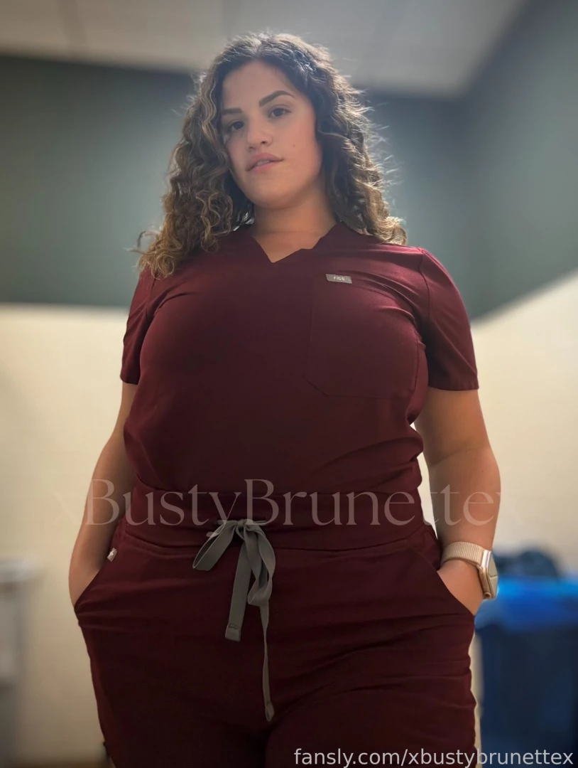 Here s what i m hiding under these scrubs thong naughty work medical 