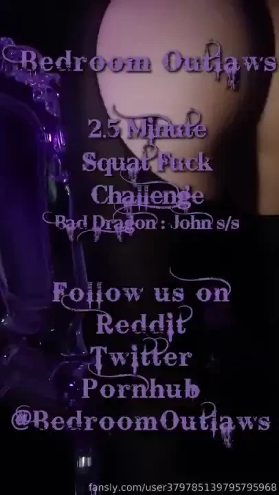 2 5 minute squat fuck challenge would you last 