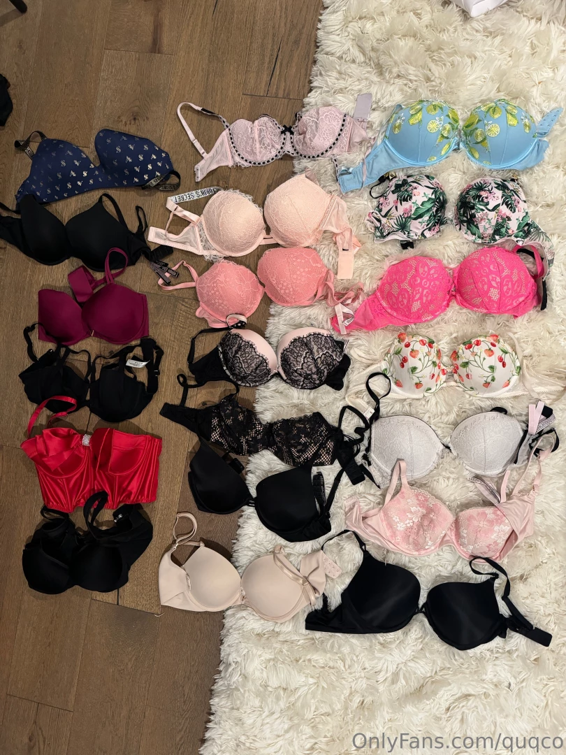 I m selling my old bras to make room for new ones since i ve lost some 