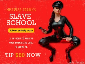 Get trained as best personal slave do you dream of becoming a good