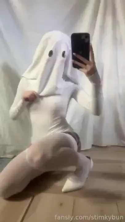 Would u let this ghost haunt you egirl cute thighs cosplay legs thighs 