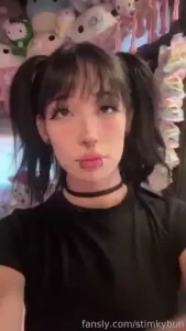 Today was a good face day d i been needing one egirl cute alt goth