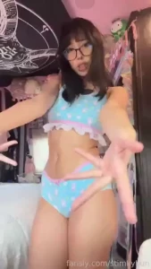 This two piece is cute cute ass skinny thighs latina asian smallboobs