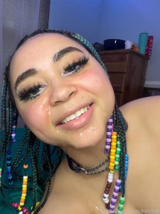 Wanna see daddy cum on my face _daddcow_ lightskin couples couple cum part 2