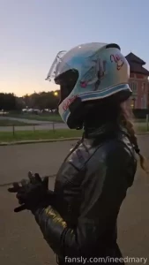 Sunset trips are the hottest and most memorable bikelife life leather