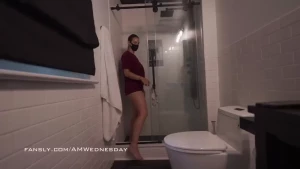 Showering and shaving everything
