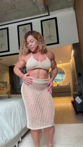 A very hot striptease showing off my muscles and my tight ass my