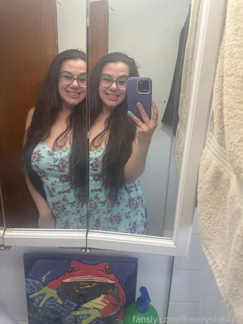 Do ya ll like my easter dress milf brunette longhair tits ootd slut part 4 