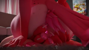 Mhnnff mnnhnn furry 3d vtuber horny fyp feet bigass tease facesit