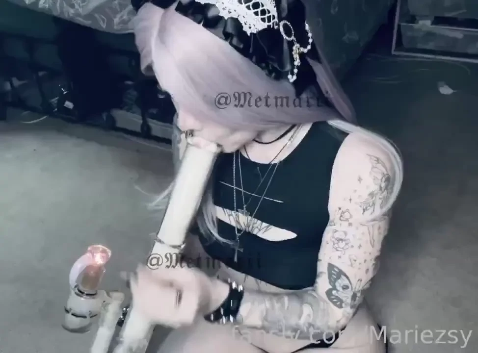 Goodmorning fyp bigass cum nudity cumshot instantcum tattoos goth anal 