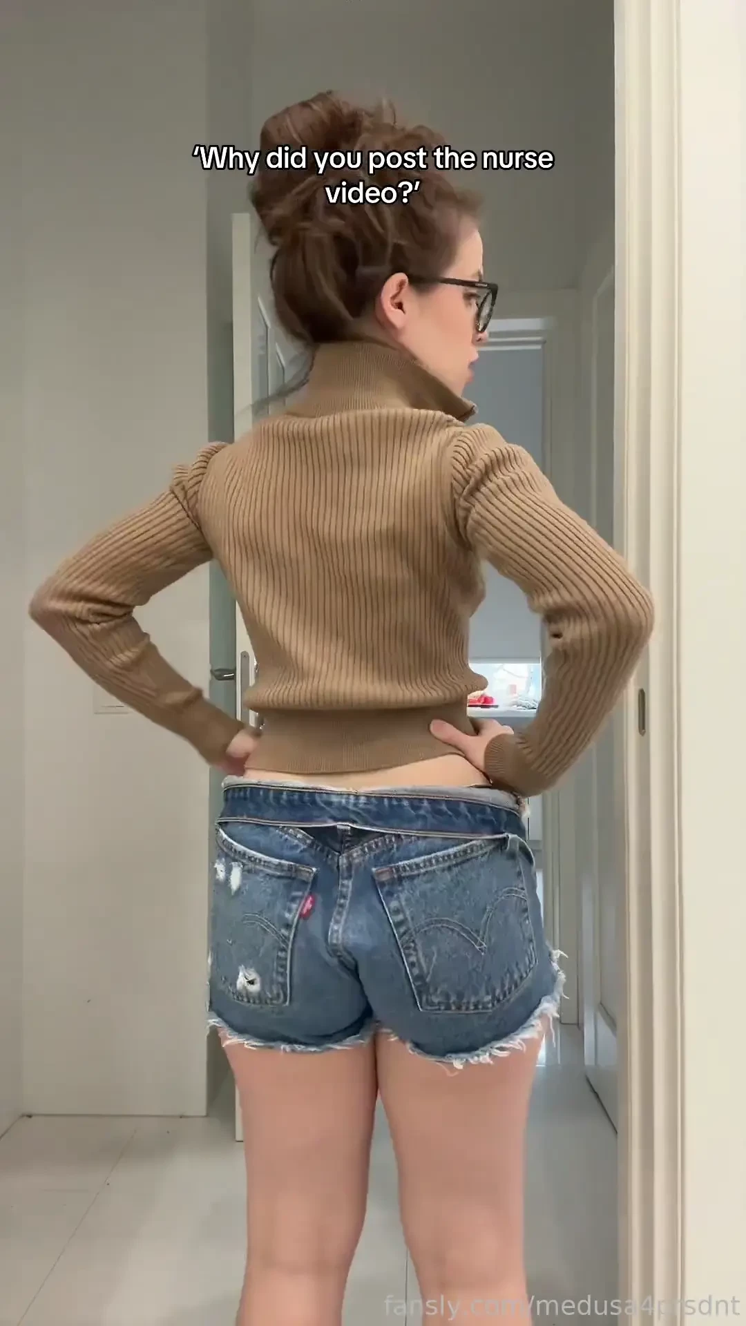 Do you want to get this video glasses glassesgirl teen girlnextdoor 