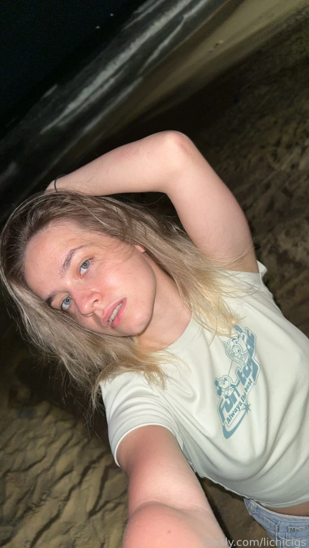 Just a girl enjoying the beach at night what would you do with me here part 1 